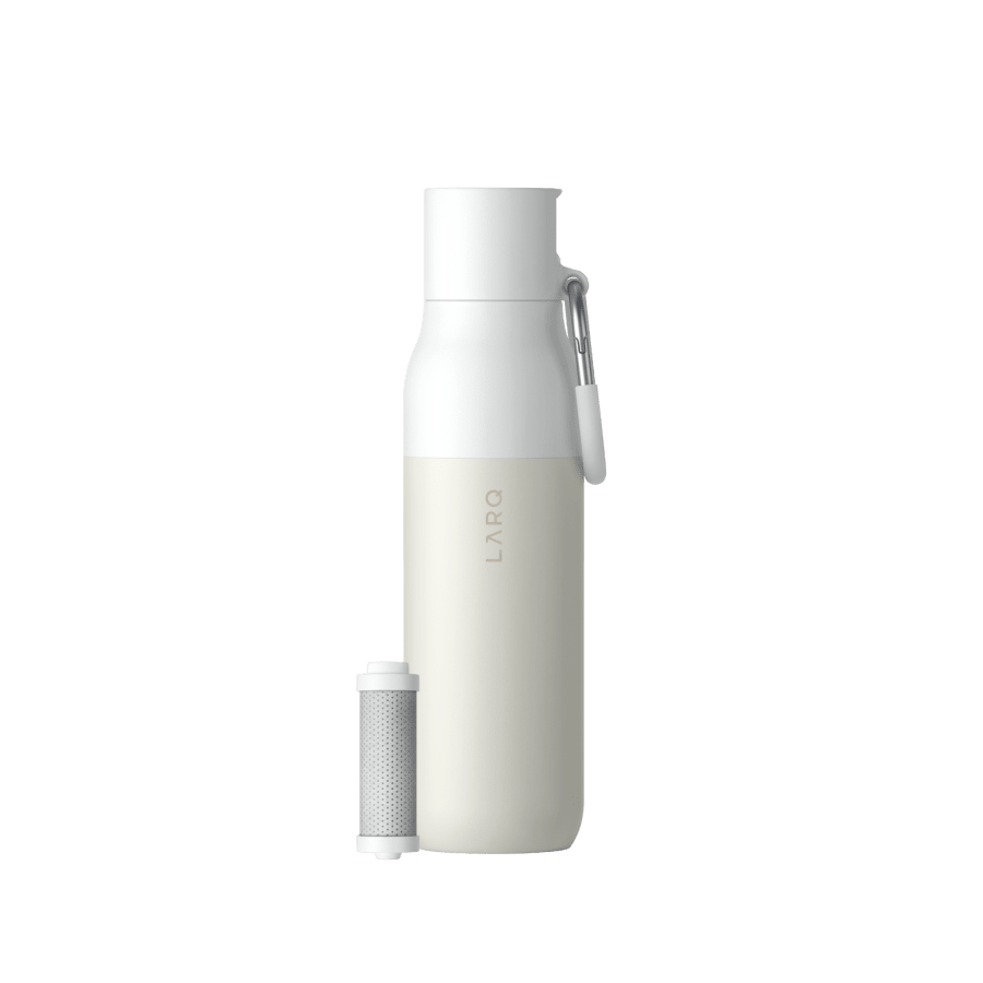 LARQ Bottle Filtered Flip Top Granite White