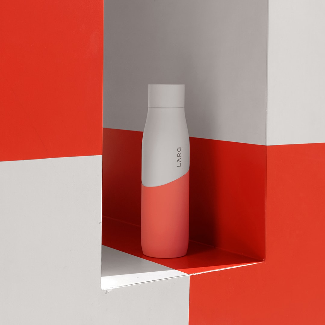 Photo of Larq Bottle PureVis&trade; - White / Coral