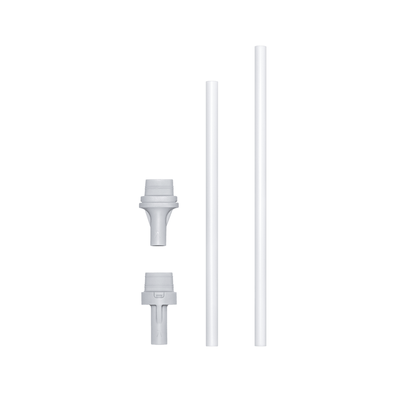 Straws & Adaptors Pack - Pure White - view 1