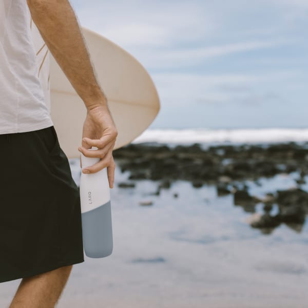 Photo of Larq Bottle PureVis&trade; - White / Pebble surfing