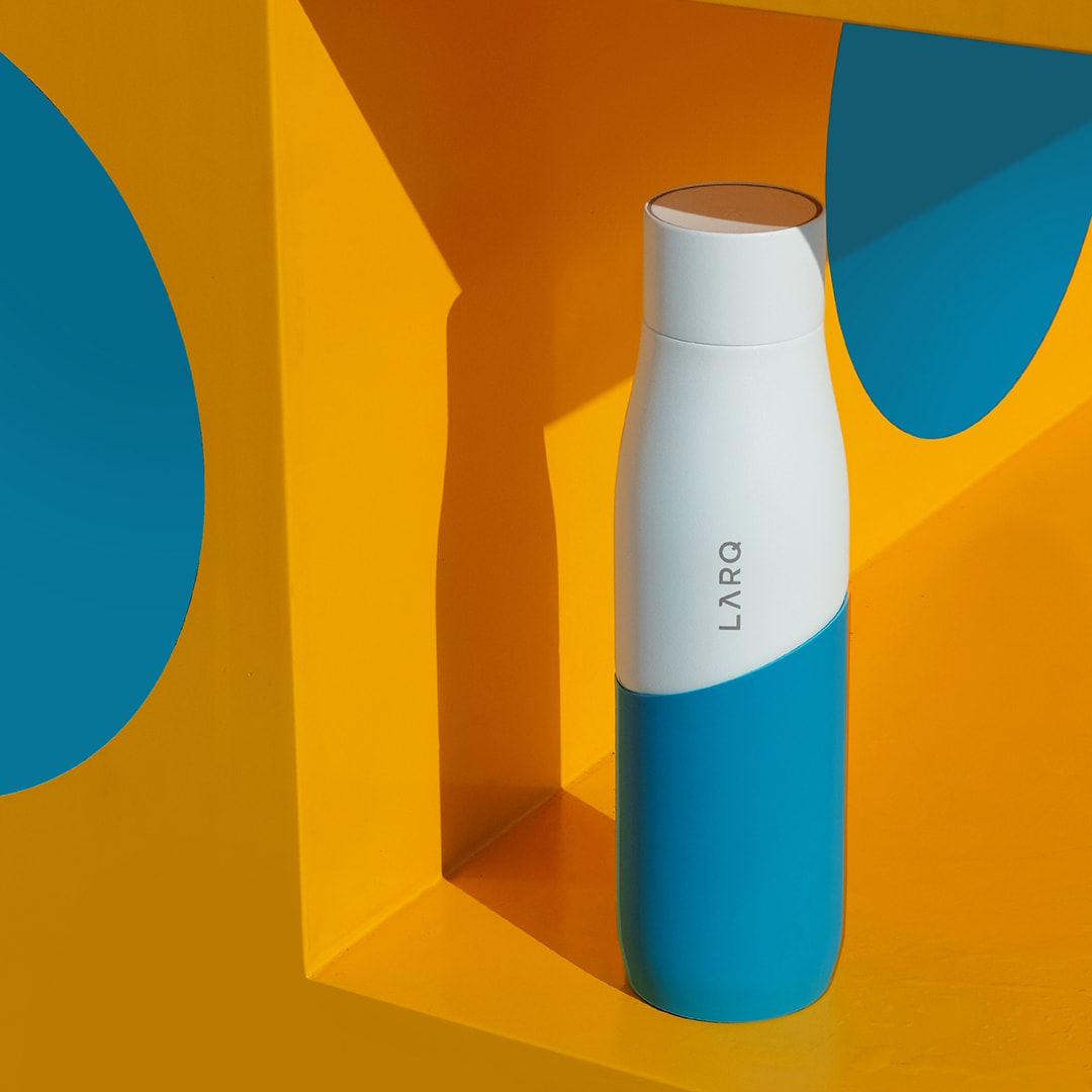 Photo of Larq Bottle PureVis&trade; - White / Marine