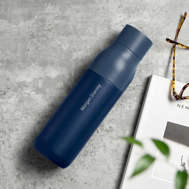 LARQ Bottle PureVis&trade; with Morgan Stanley logo