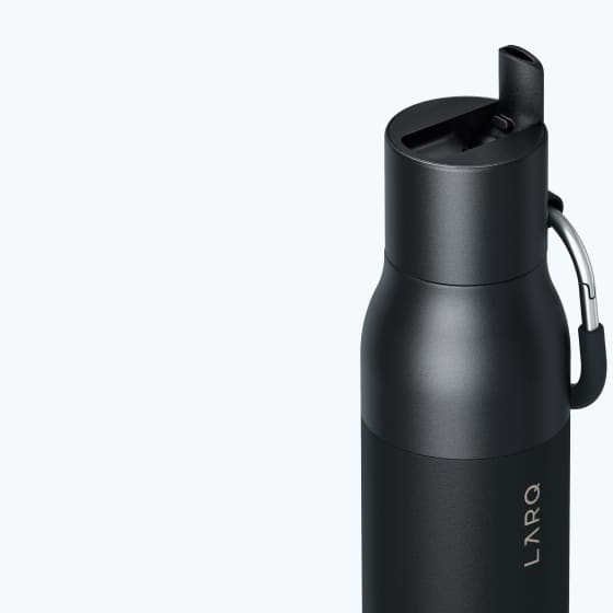 Black Larq bottle