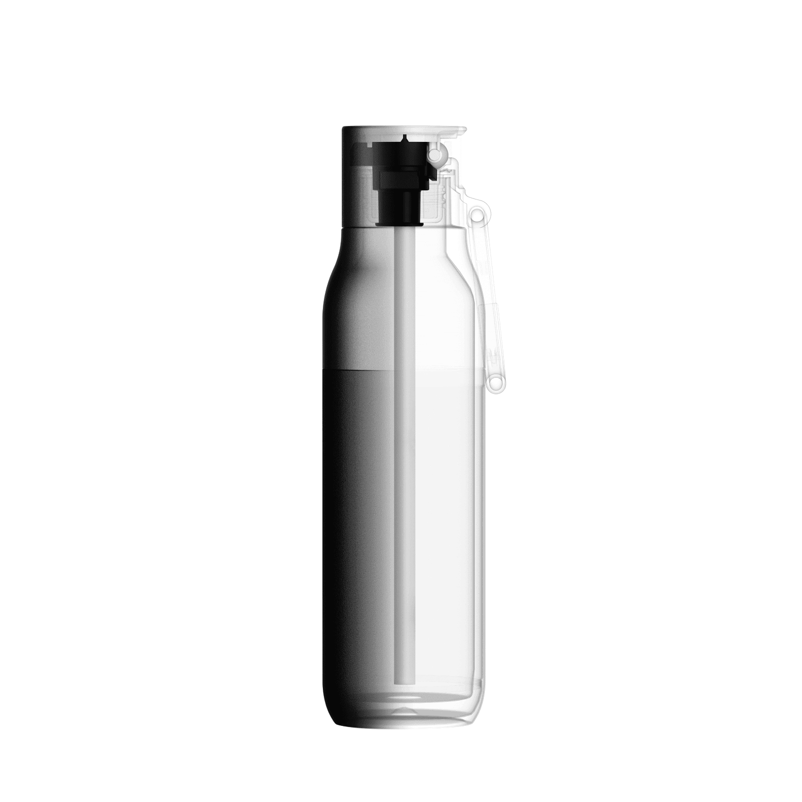 LARQ Bottle Flip Top - Obsidian Black - view 3